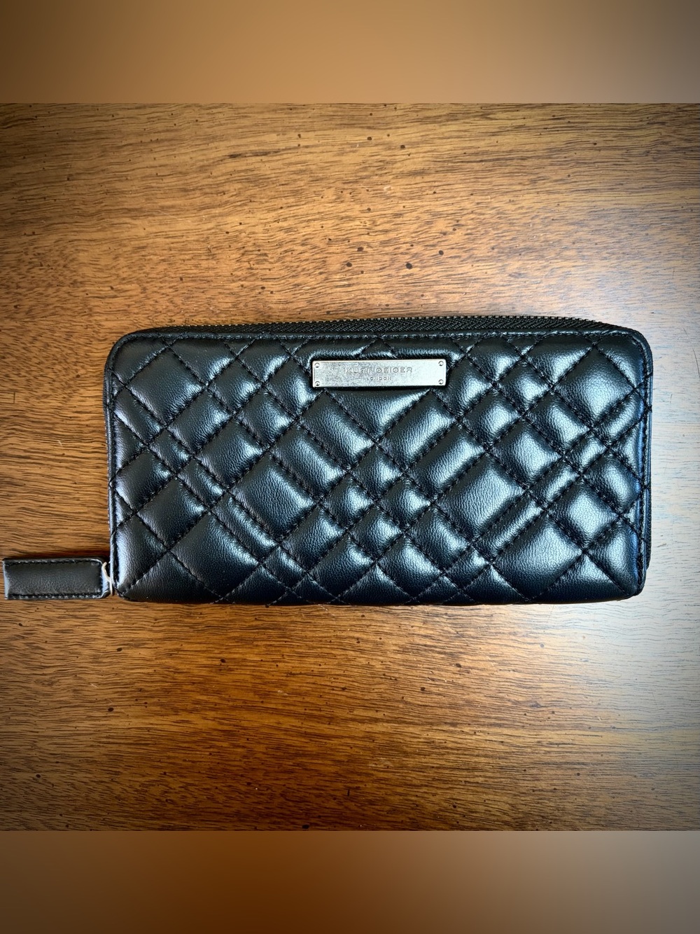 🌹Kurt Geiger Black Quilted Leather Wallet